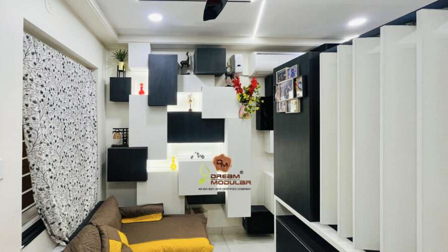 Living room Storage - Aparna Luxor Park