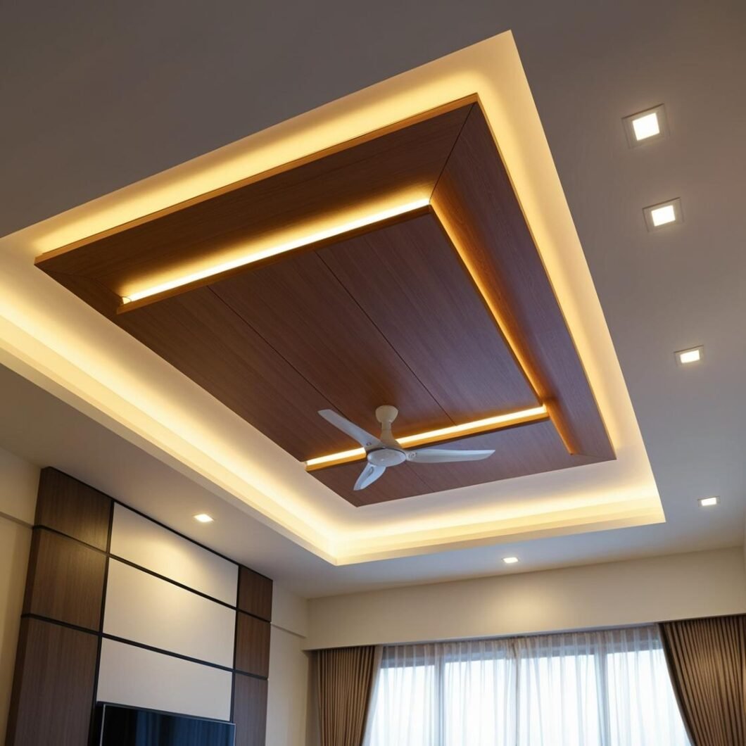 30 Living room False Ceiling Ideas - Dream Modular