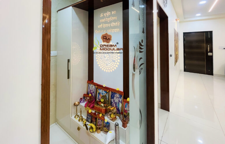 Pooja Unit Interior Design
