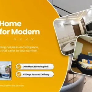 Home interior designing company in Hyderabad specializing in stylish, budget-friendly, and fully personalized designs by Dream Modular experts.