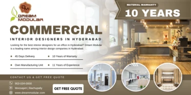Hyderabad’s top interior design company for corporate offices, hospitals & restaurants. Trusted for modern office interiors and showroom designs. Get a quote!