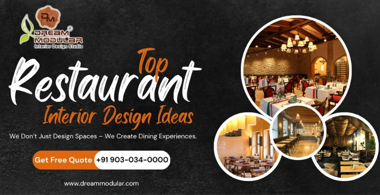 Restaurant interior designer in Hyderabad - Dream Modular